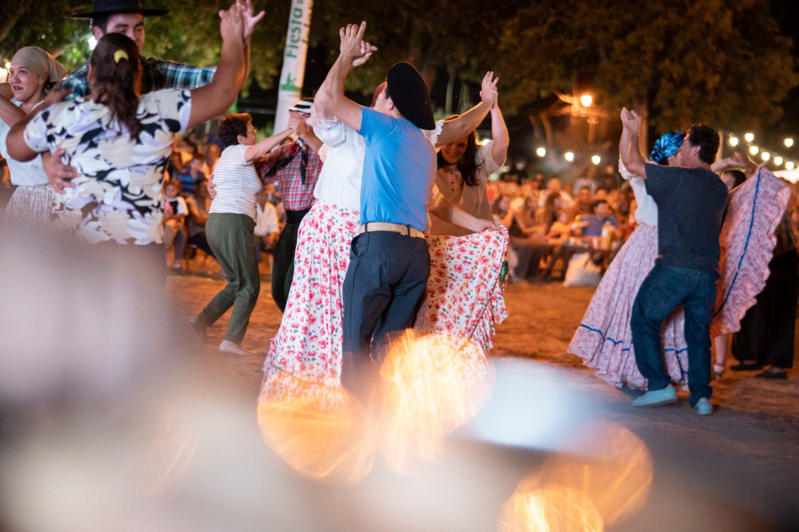 Baile en la plaza
